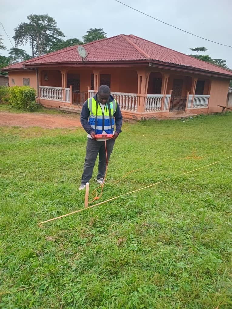 Étude géophysique menée à Djoum par JD Forage Tech Cooperation